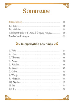 L'oracle de la sagesse runique