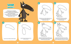 Je dessine loup et ses amis