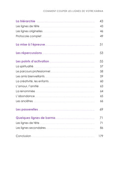 Comment couper les lignes de votre karma