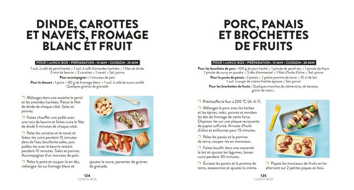 Plats à emporter du midi