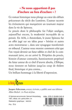 Le procès de Spinoza