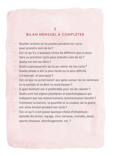 Journal intime menstruel