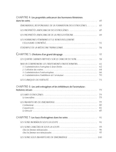 Prévenir et traiter le cancer du sein - Le pouvoir des hormones féminines
