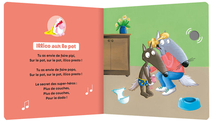 P'tit Loup mes comptines pour bien grandir - Mes premiers sonores