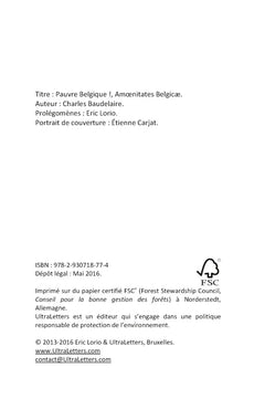 Pauvre Belgique !