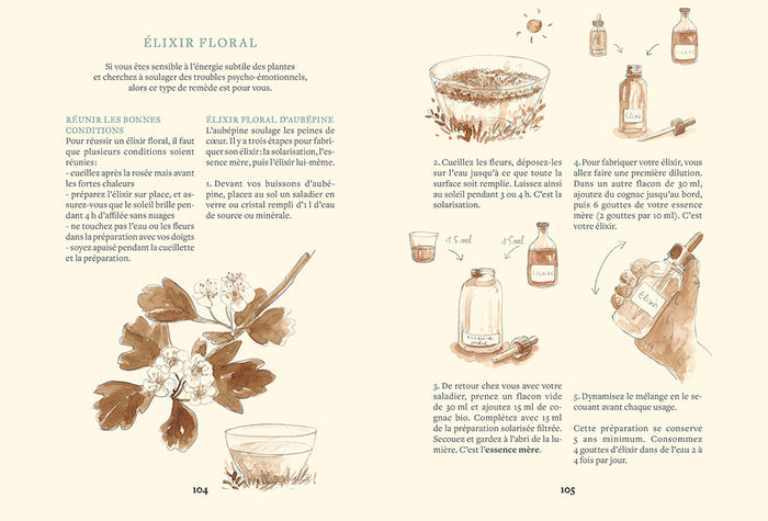 La pharmacie naturelle - Avec des plantes médicinales sauvages et du jardin