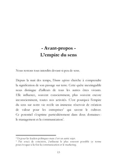 Donnez du sens, il vous le rendra