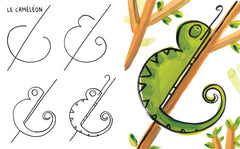 Facile de dessiner les animaux sauvages