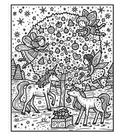 L'hiver enchanté - La peinture magique