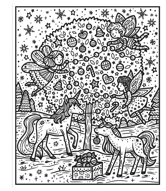 L'hiver enchanté - La peinture magique