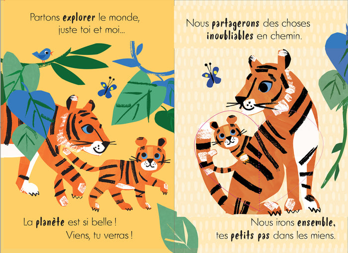 Tes petits pas dans les miens