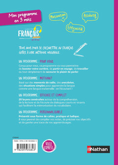 Mon programme en 3 mois - Français pour étrangers - Initiation