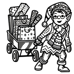 La peinture magique - Calendrier de l'avent - Dès 5 ans