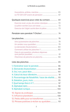 Le Pendule au quotidien