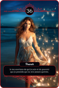 L'Oracle de la femme fatale - 64 affirmations positives pour révéler la femme puissante qui sommeille en toi