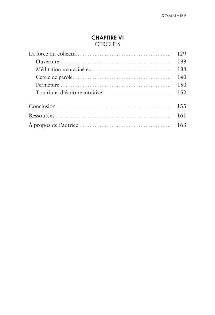 La force du cercle de femmes