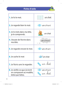 Cahier d'écriture CP - Programmes 2025