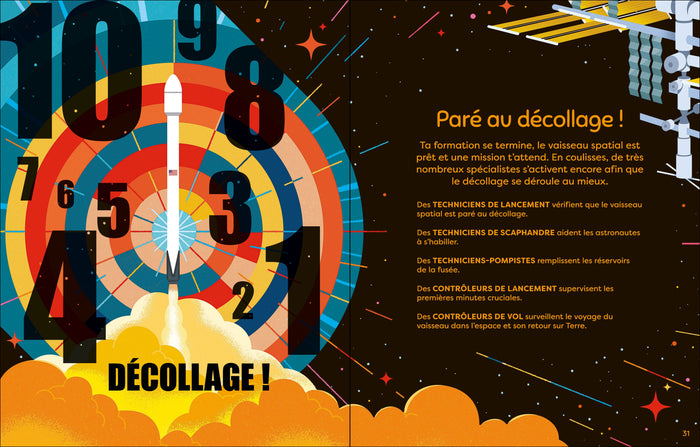 Que font les astronautes ? - A la découverte des métiers