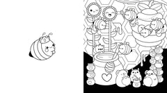 Super Kawaii - Livre de coloriage - Créez votre monde coloré rempli de tendresse