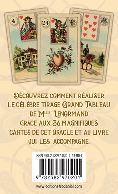 Grand tableau Lenormand cartes oracles