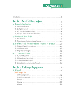 Enseigner les rituels en maternelle + ressources numériques