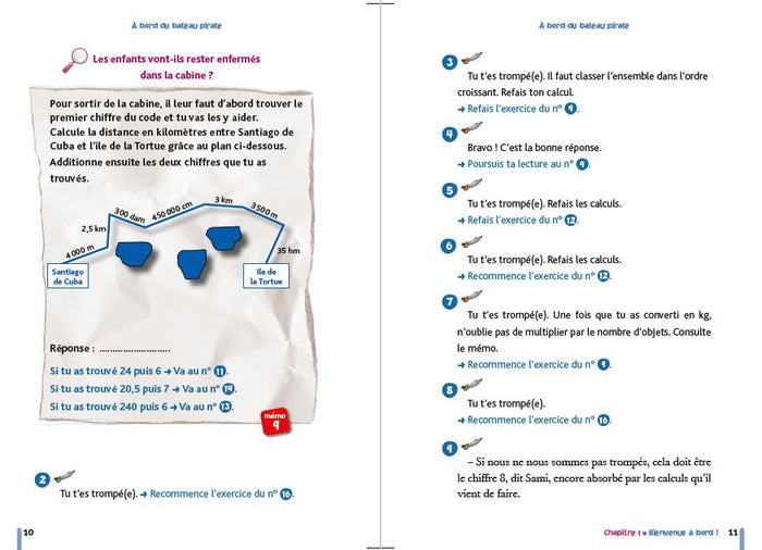 Escape game du CM2 à la 6ème - A bord du bateau pirate