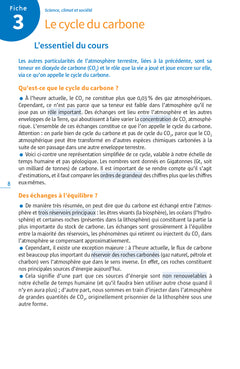 Repères clés bac Enseignement scientifique