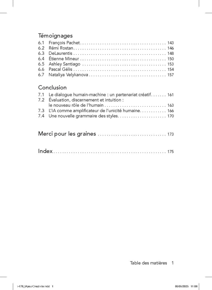 L'IA pour la créativité