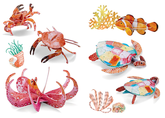 Construis en 3D - Papillons