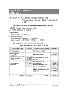 Finance d'entreprise - DCG - Épreuve 6 - Corrigés des applications - 2026