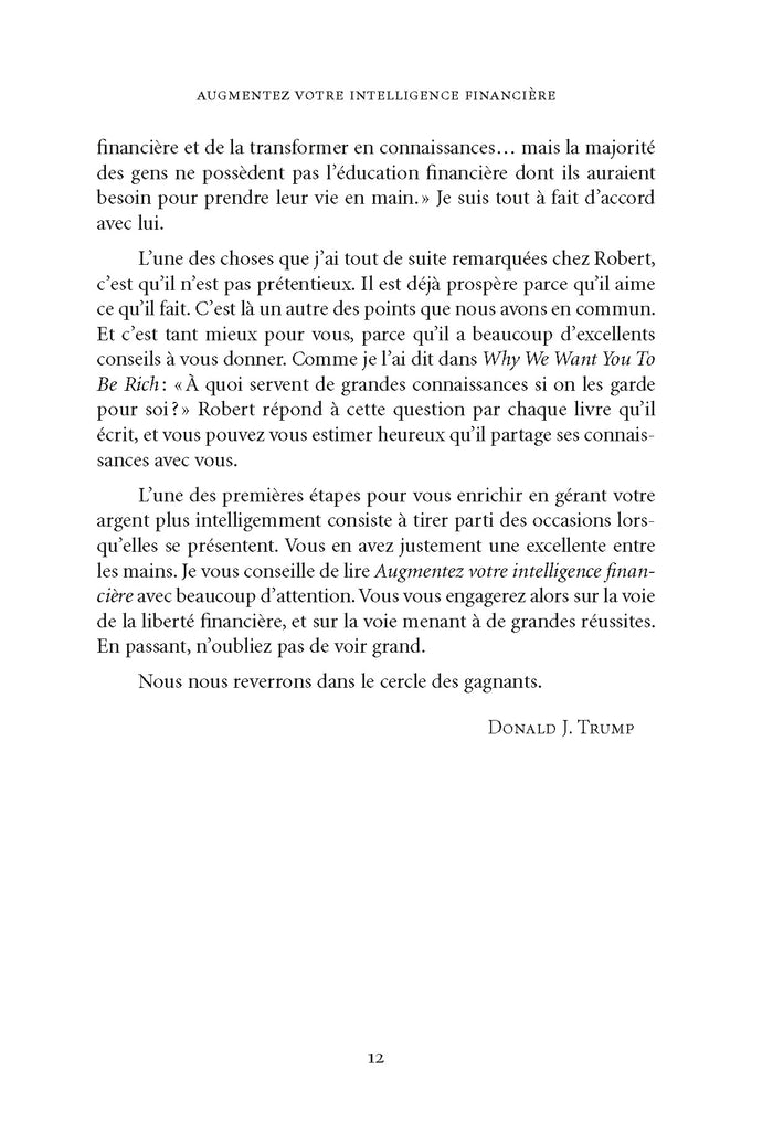 Augmentez votre intelligence financière