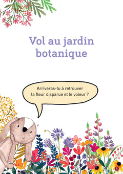 Petit détective - Vol au jardin botanique - Niveau 3