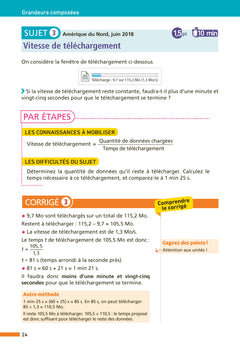 Maxi Annales Brevet 2027 - Corrigé