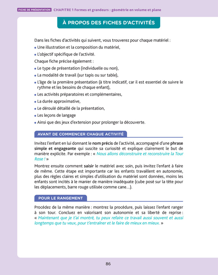 Les mathématiques en pédagogie Montessori de la PS à la GS