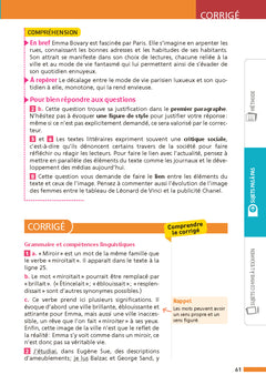 Annales Brevet Français 2026 - Corrigé