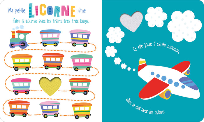 Ma petite licorne aime