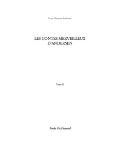 Les contes merveilleux d'Andersen : Tome 2