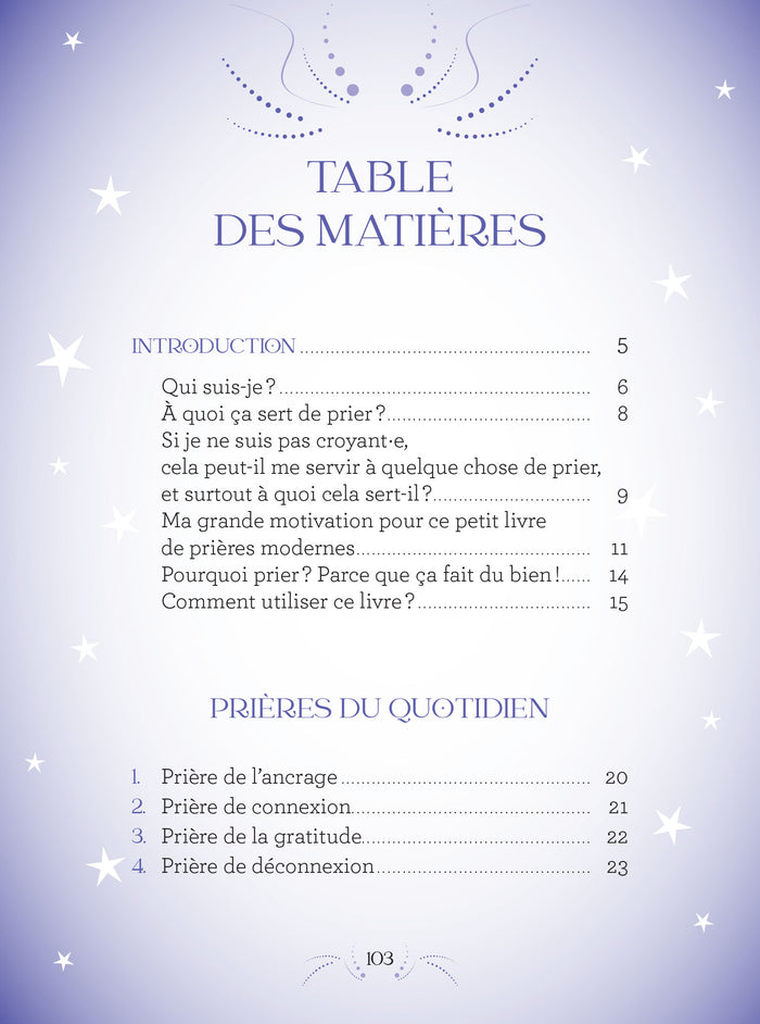 Prières modernes pour apprendre à prier pour soi, pour les autres et réaliser vos souhaits