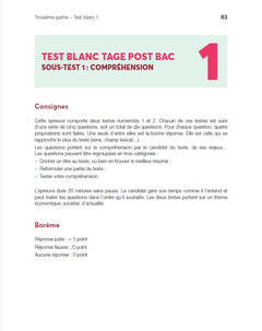 La bible du Tage post bac