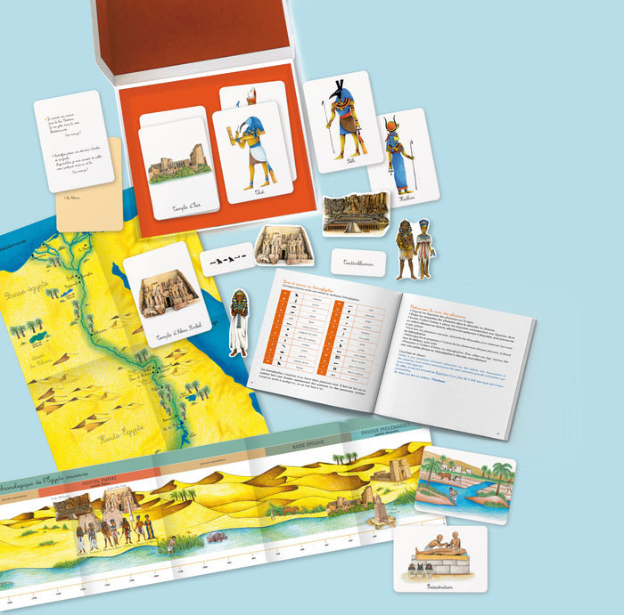 Coffret Montessori : L'Egypte ancienne