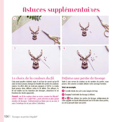 Perles Miyuki et brick stitch - 64 créations à découvrir