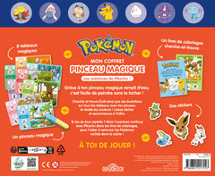 Pokémon - Mon coffret pinceau magique - Les aventures de Pikachu !