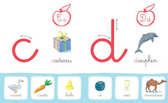 Mon abcd à toucher Montessori