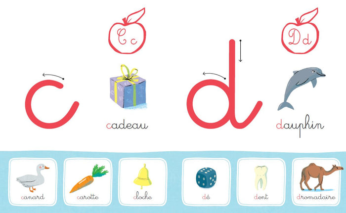 Mon abcd à toucher Montessori