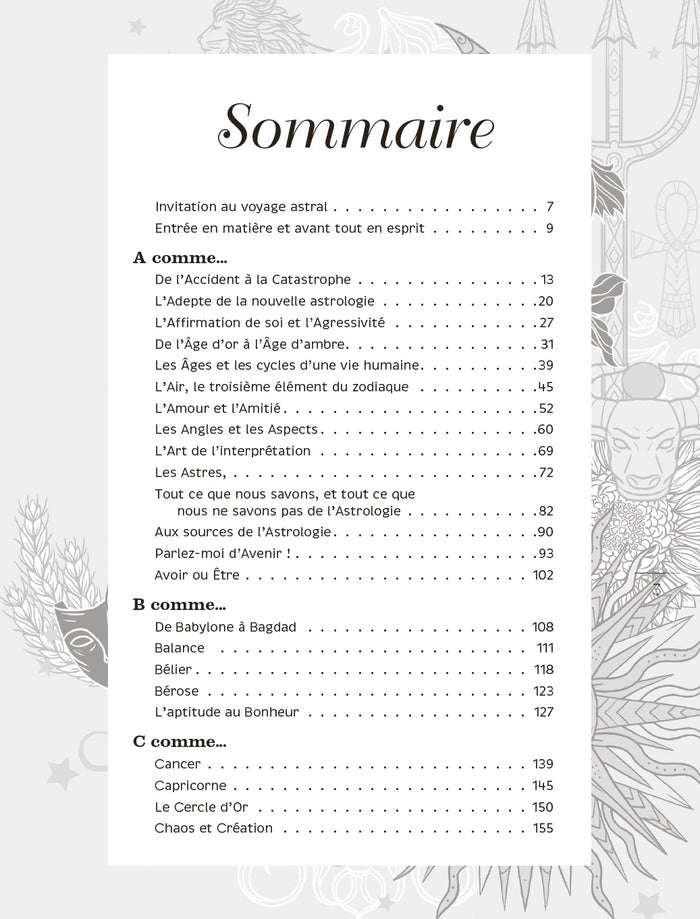 Le dictionnaire merveilleux de l'astrologie