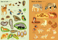 La nature - Mes petits autocollants Usborne