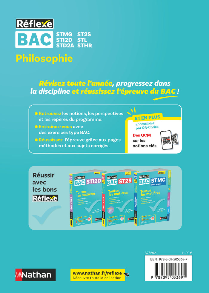 Guide Bac Techno - Philosophie Toutes spécialités Tle