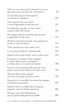 Quand vous êtes prêt, la guérison peut commencer