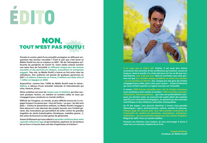 1000 bonnes nouvelles pour voir le monde autrement