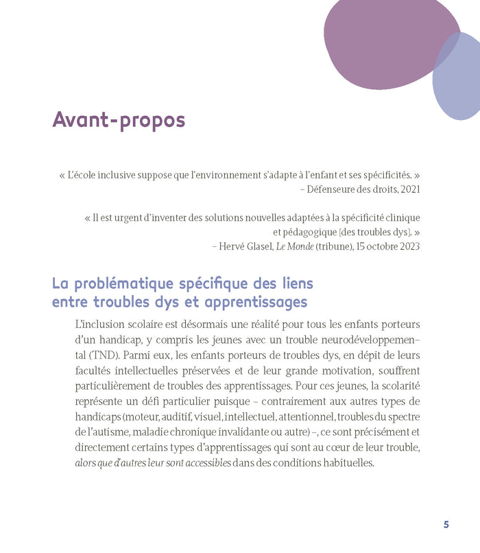 Dys: autonomes avec les aides numériques